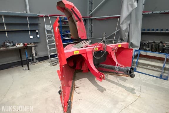 2018 Globus GSF 255-18 V-snøfres – kantvinge - kun gått en sesong!