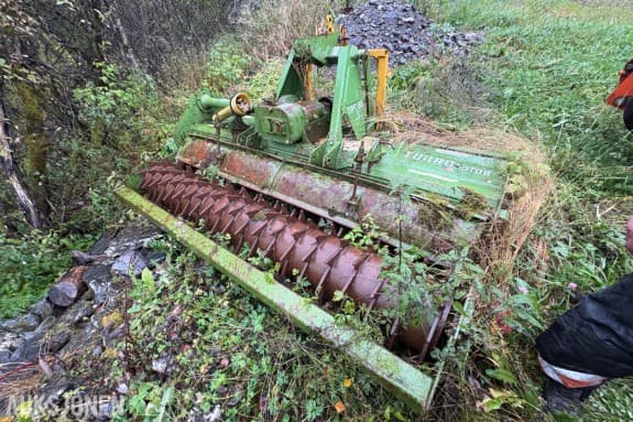 Krone TRS 86-250 rotorharv, ca. 2,5 m arbeidsbredde, PTO-aksel