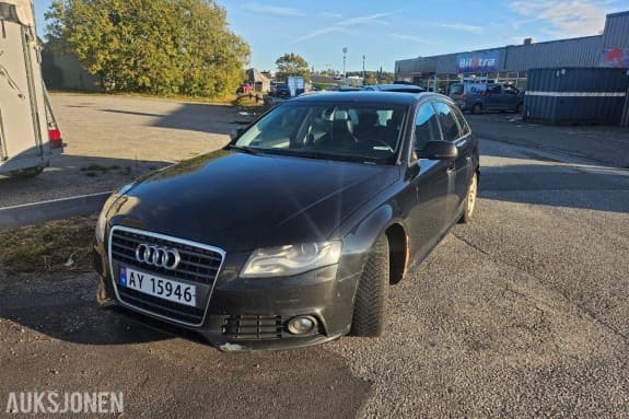 2012 AUDI A4 2.0 DIESEL 120HK MANUELL - REPARASJONSOBJEKT *INGEN MINSTEPRIS*