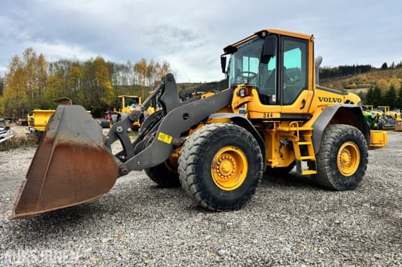 2010 Volvo L70F Hjullaster, 6694 t, skuffe, BM-feste, sentralsmøring