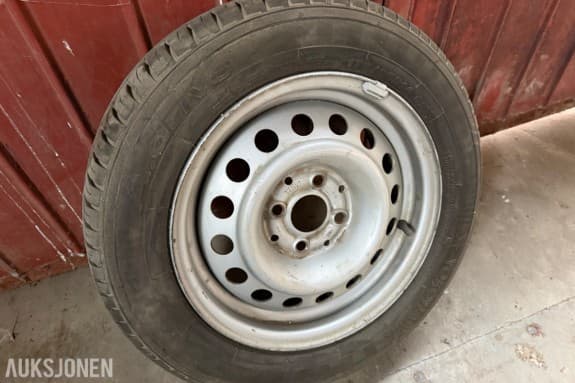 5,5 x 14" felger med 175/65 dekk for campingvogn eller tilhenger