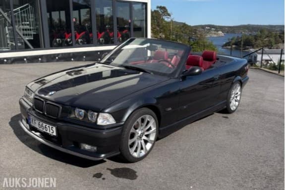 1993 BMW 325 IA CABRIOLET E36 192HK AUTOMAT