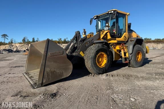 2019 Volvo L60H HJULLASTER SKUFF VELHOLDT STEG V 3 787 TIMER ÅRSKONTROLLERT OG GODKJENT TIL 06/2027