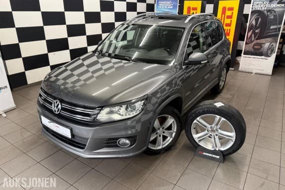 2015 Volkswagen Tiguan, 1,4TSI*122HK*NORSK*1-EIER*R-LINE*WEBASTO*NY EU+SERVICE, 289000km