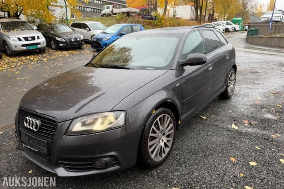 2012 Audi A3 SPORTBACK 1.4 125HK AUTOMAT S-LINE S-TRONIC SKINN GARDINER CARPLAY BT EU OK 10.2027  