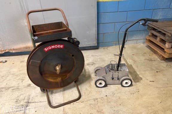 Signode båndavruller  og markeringsmaskin