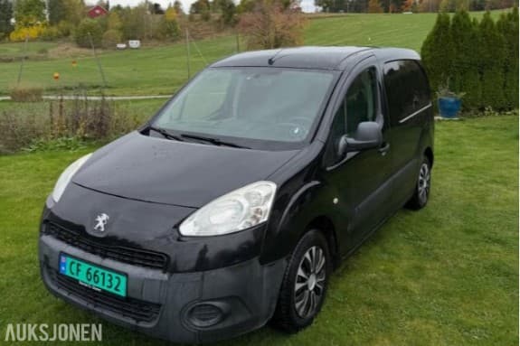 2012 Peugeot Partner 1.6 Diesel, Automat, Cruisekontroll, Hengerfeste, S+V dekk 