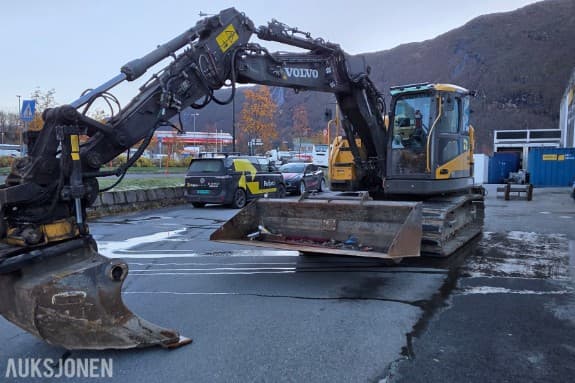 2015 Volvo ECR145DL Jernbane Maskin – 4 586 timer