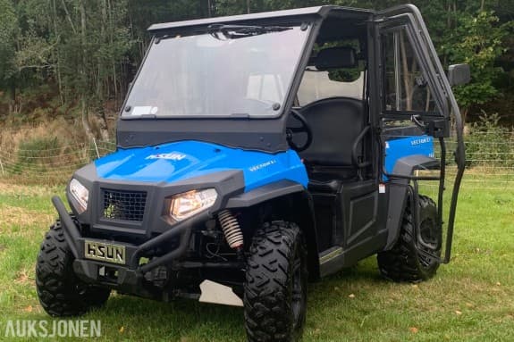2022 Hisun Sector E1 elektrisk UTV - Kun 498 km
