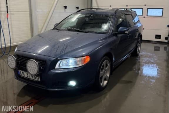 2009 Volvo V70 2.0 136hk cruisekontroll delskinn hengerfeste s+v dekk eu ok 05.2027 