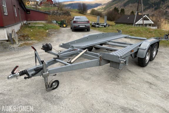 2023 Brenderup 2513GT biltralle 2500 kg med hydraulisk tipp og vinsj