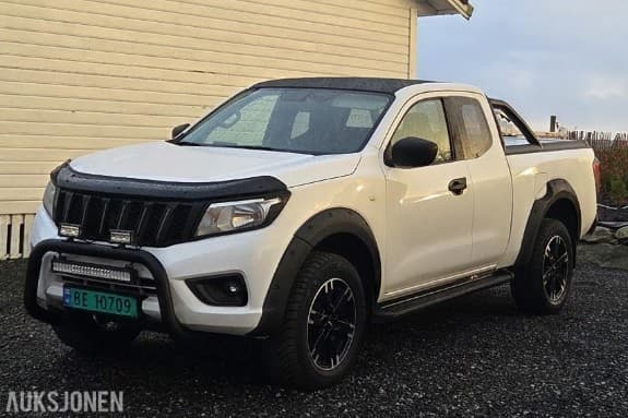 2017 Nissan Navara, 2,3 dCi 160hk 4x4 4d, 136100km, Cruisekontroll, Hengerfeste, Ryggekamera, Skinnseter