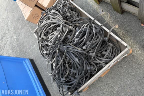 12 stk. lyslenker 30 meter med 450 lyspærer - 28 pærer per lenke