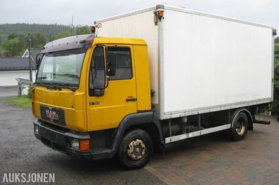 1996 MAN 8.153LC SKAPBIL *INGEN MINSTEPRIS*