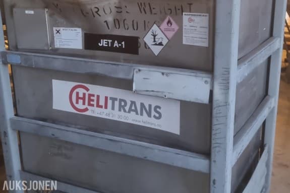 Transporttank for JET A-1 flydrivstoff 