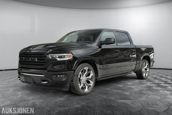 2021 RAM 1500, 5,7Hemi V8 401hk 4x4 1500 Limited Borla-eksos Luftfjæring HK-Hifi Krok 3500kg, 85000km