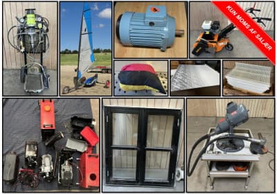 Markiser, el-motorer, dieselvarmer m.v…