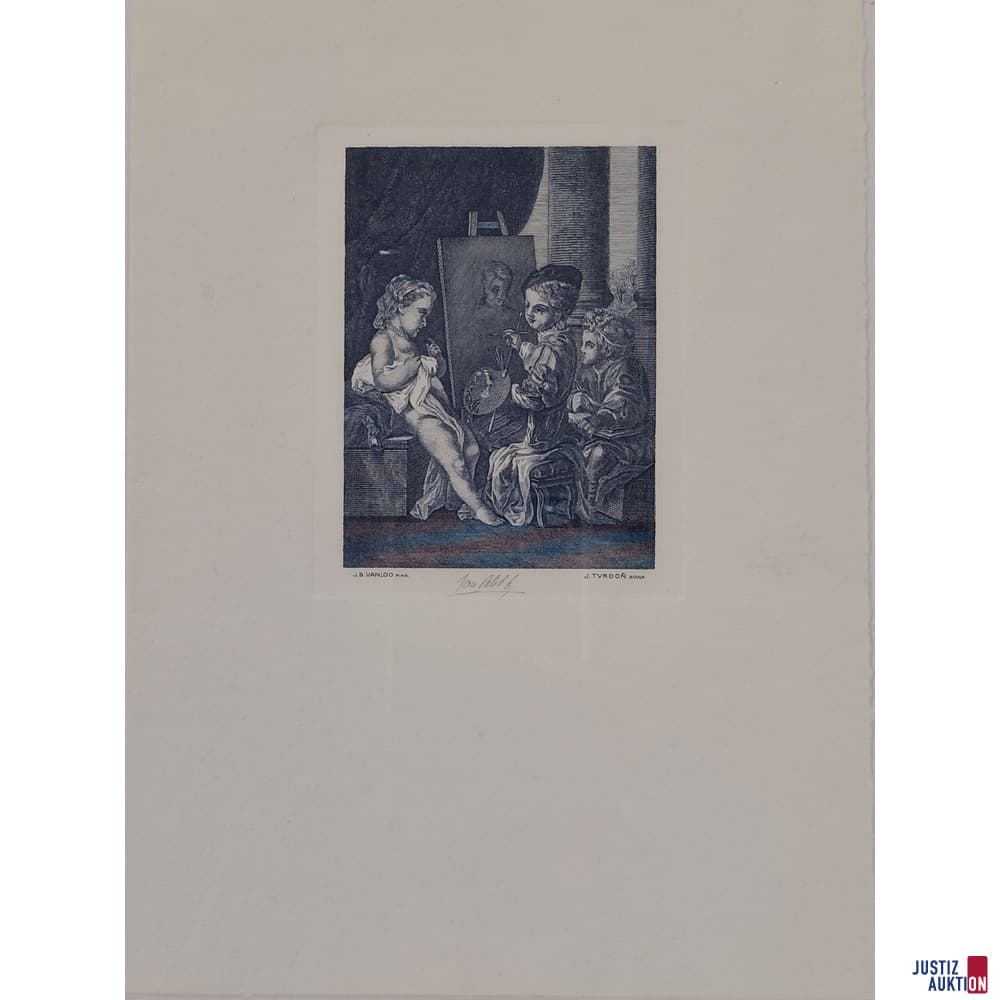 Image - Painter and model