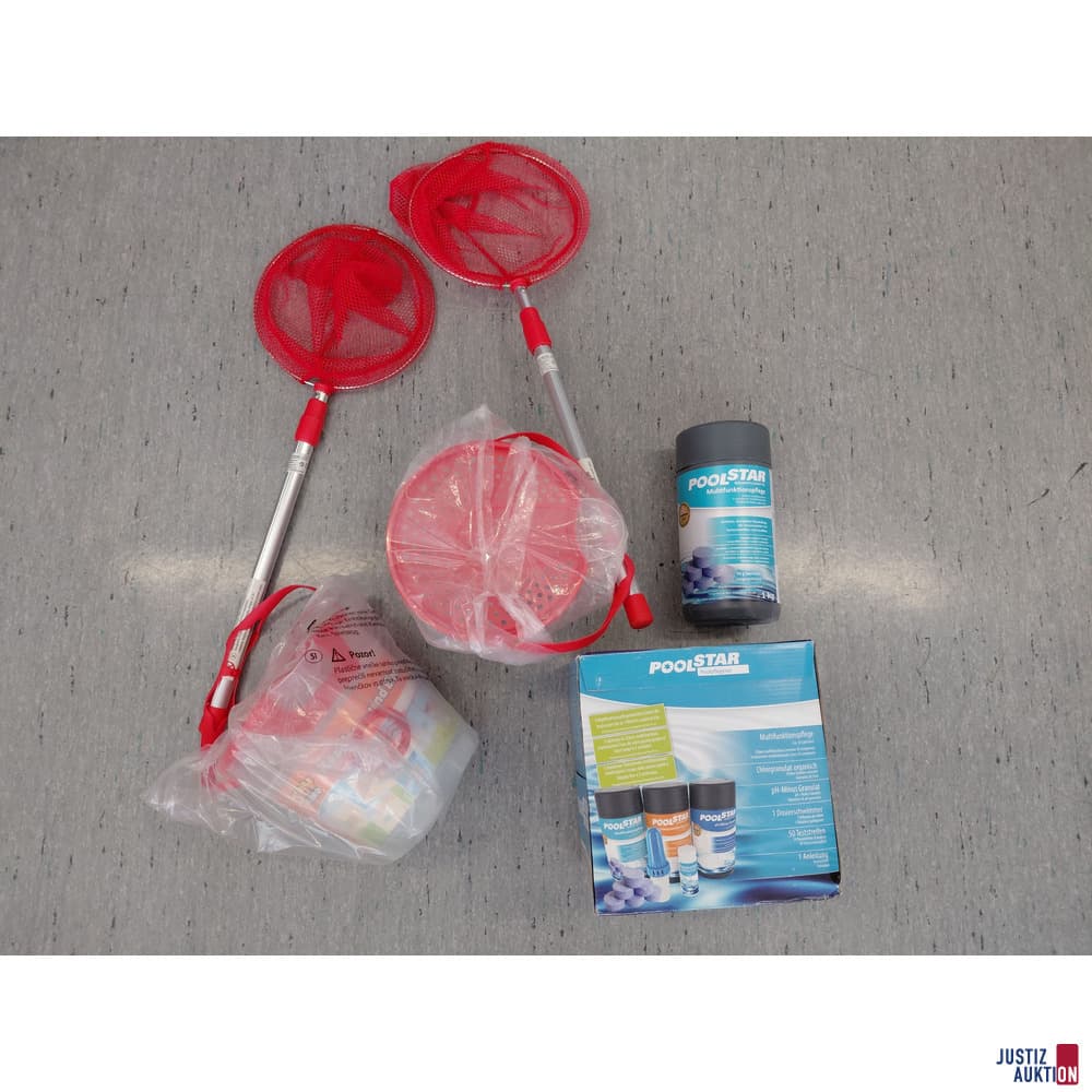 1 Pool care set Poolstar among others