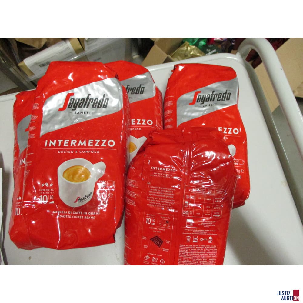 Segafredo coffee beans 5 packages
