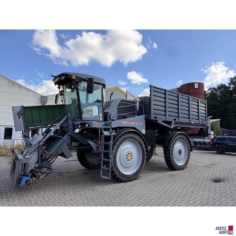 Hemp harvester, MultiCombine HC 3400