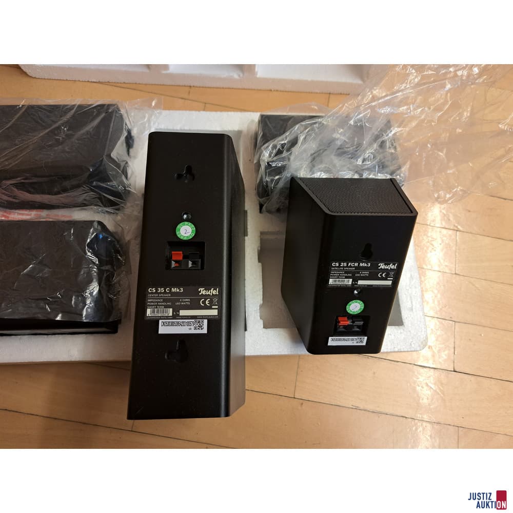 Teufel Boxenset 5 pcs. Boxes + 1 subwoofer