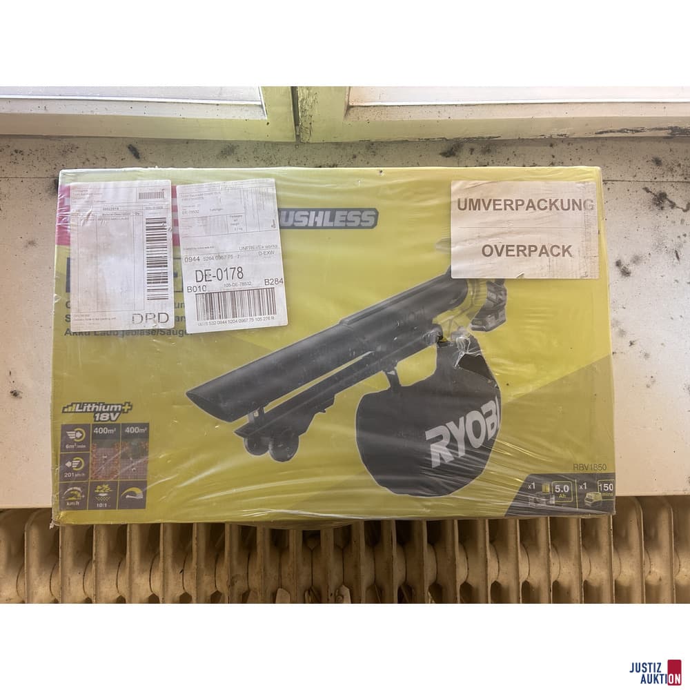 Ryobi vacuum cleaners