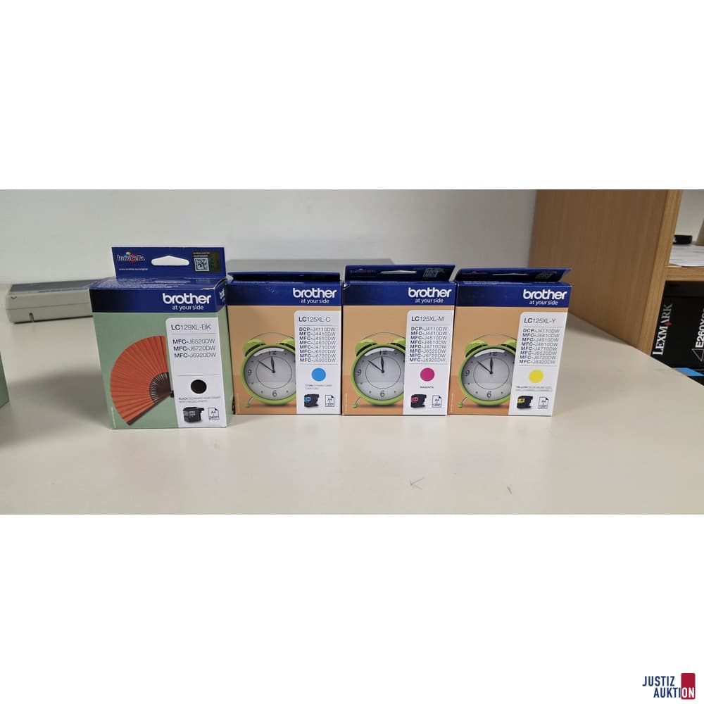 Ink cartridges LC125XL for Brother