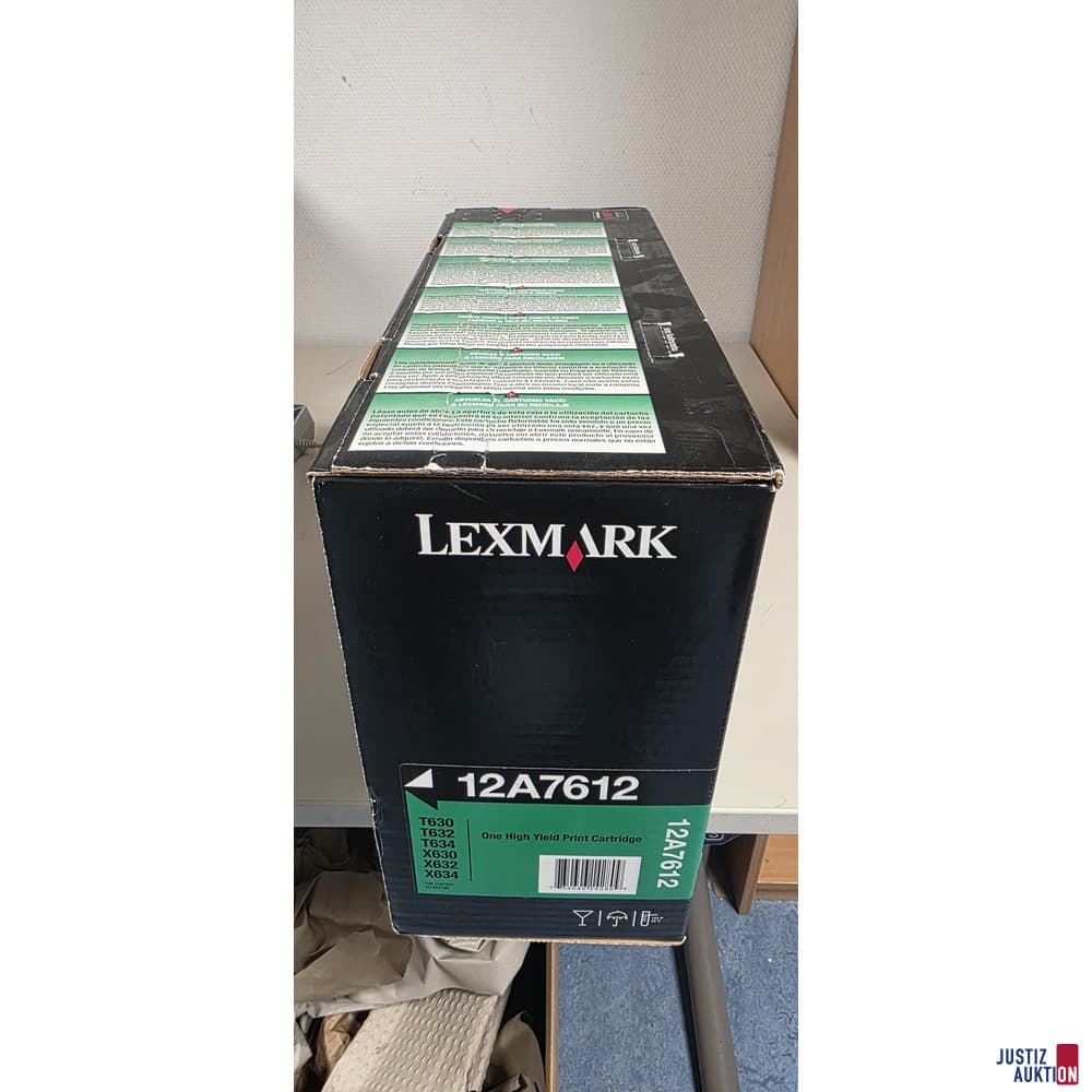 Toner 12A7612 Black for Lexmark