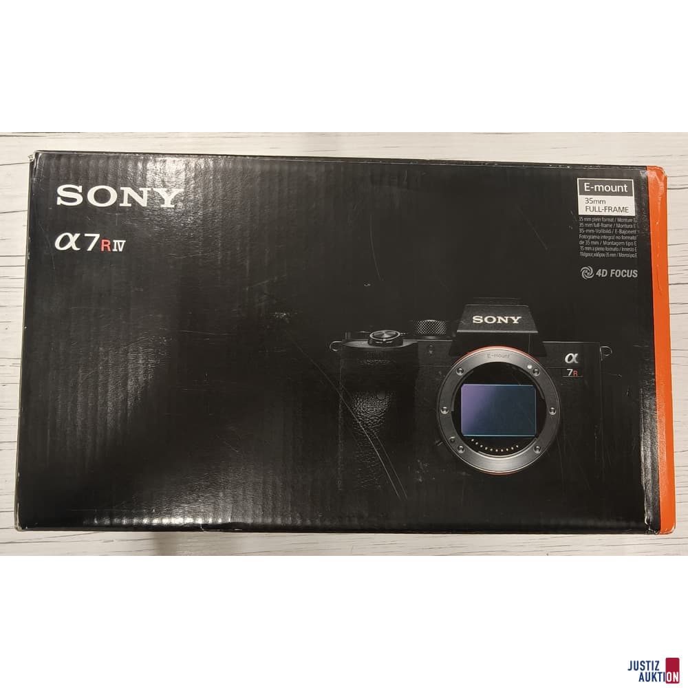 Sony A7R IV camera body