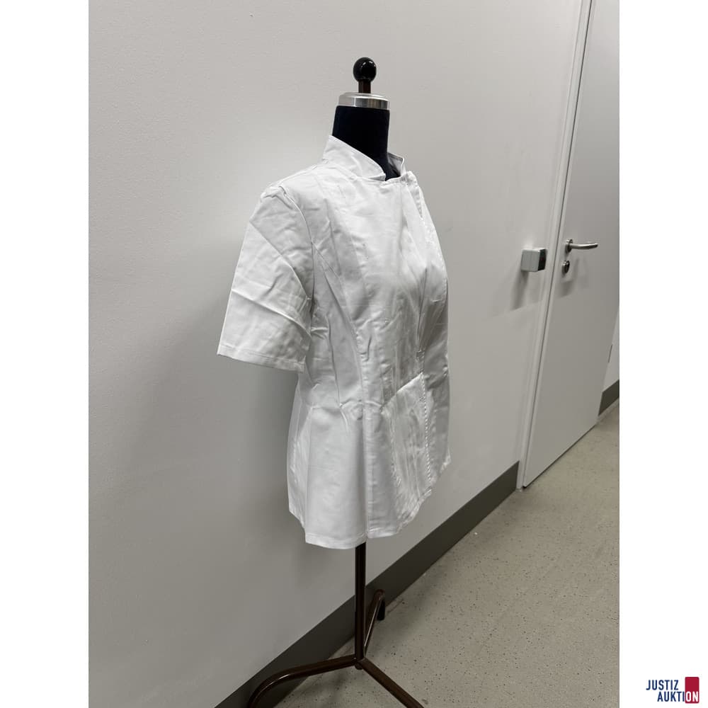 Cook jacket, short-sleeved