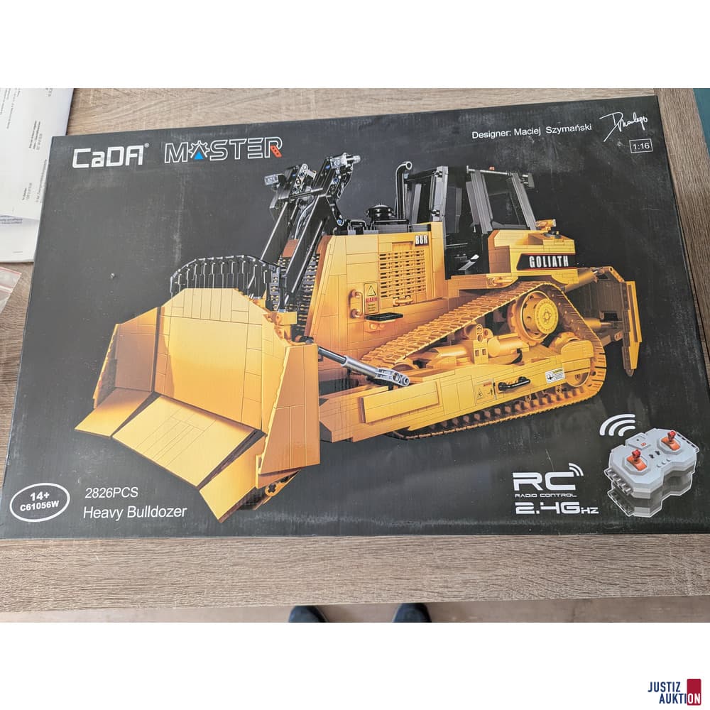 CaDA Bulldozer Set 61056W2856