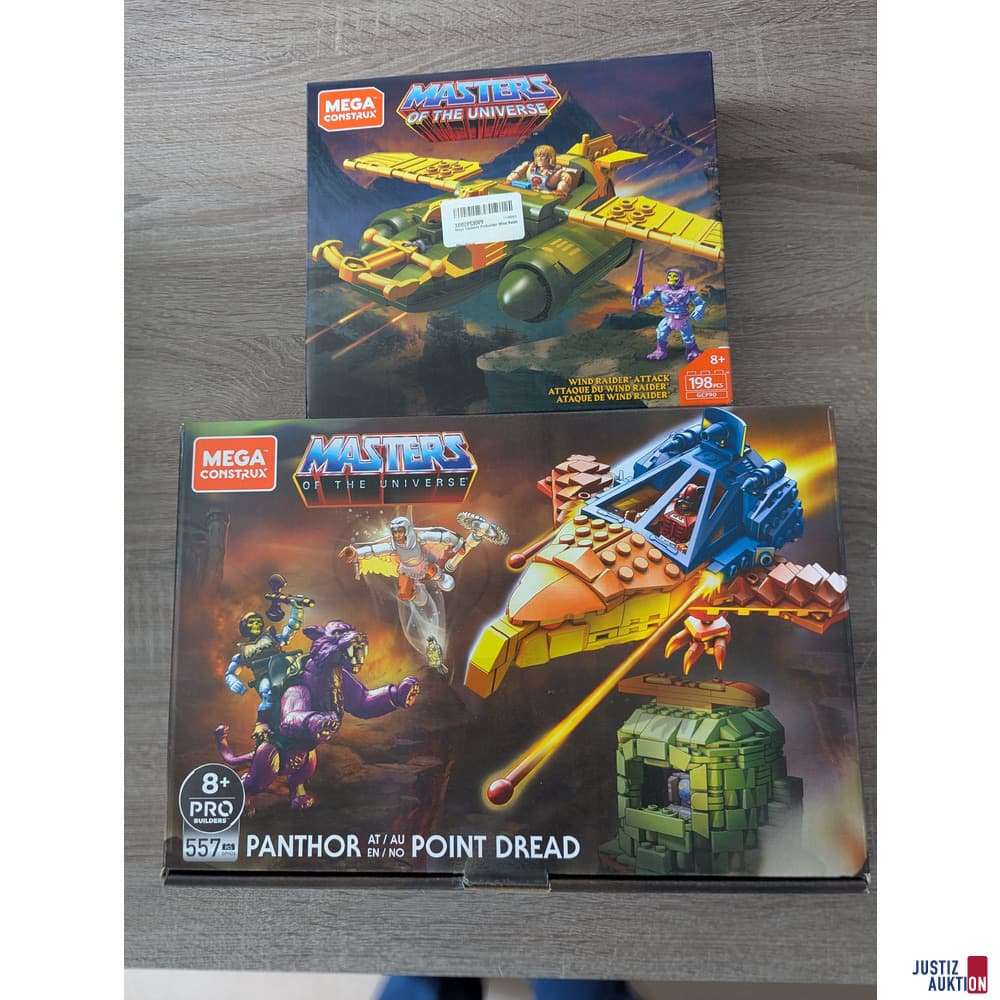2 kits from Masters of the Universe
