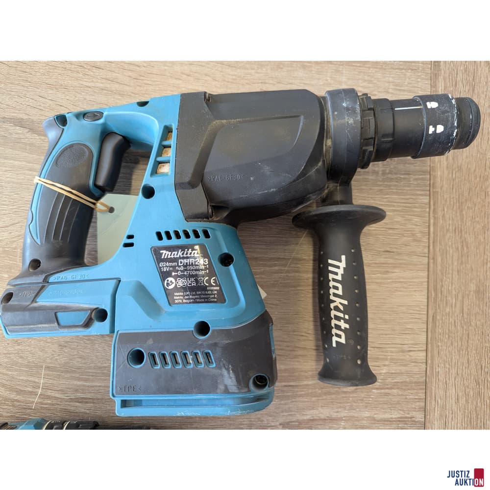 Makita hammer drill and Makita construction screwdriver