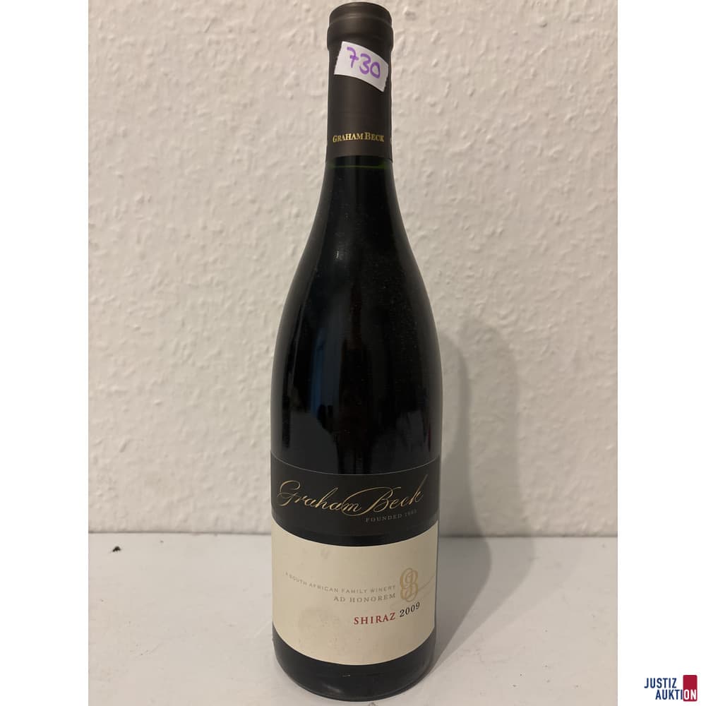 Graham Beck Ad Honorem Shiraz