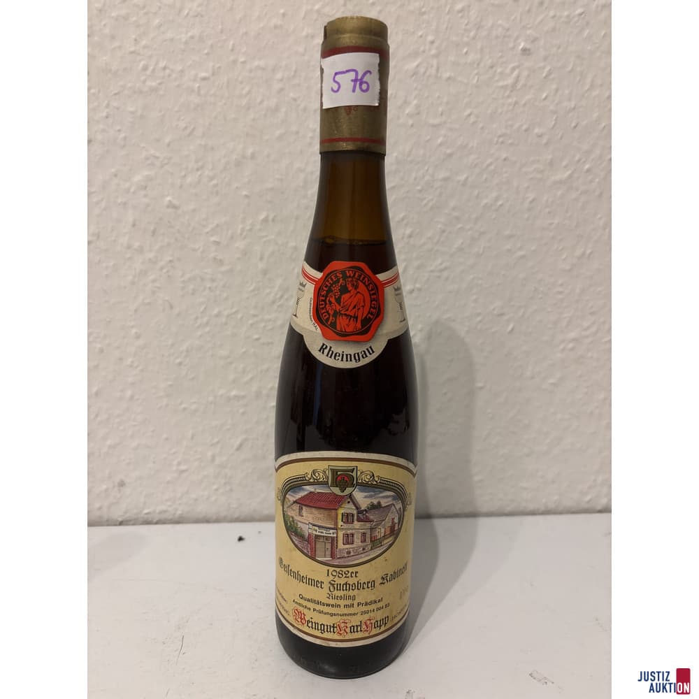 Geisenheimer Fuchsberg Riesling Weingut Karl Rapp
