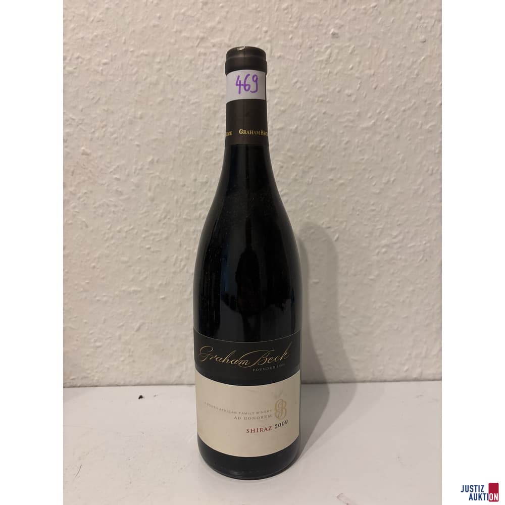 Graham Beck Ad Honorem Shiraz