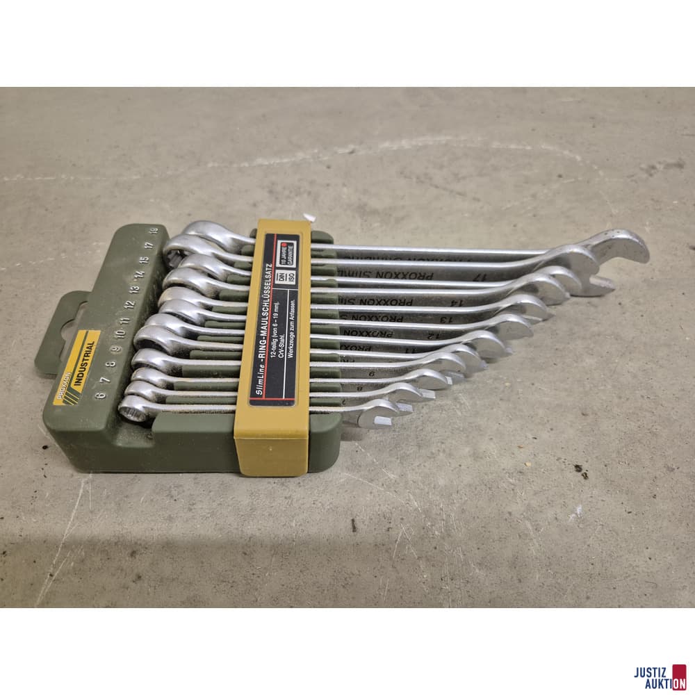 Muzzle wrench set 12 pieces Proxxon