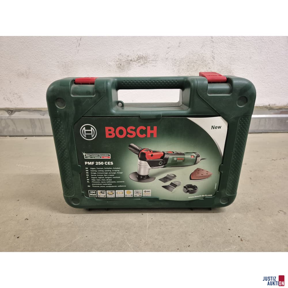 Sawing, cutting, grinding, scrapers Bosch PMF 250 CES