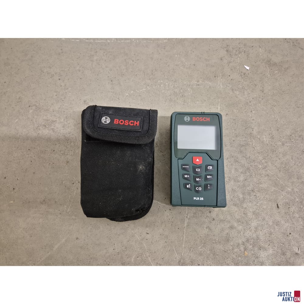 Laser ranger Bosch PLR 25 with bag