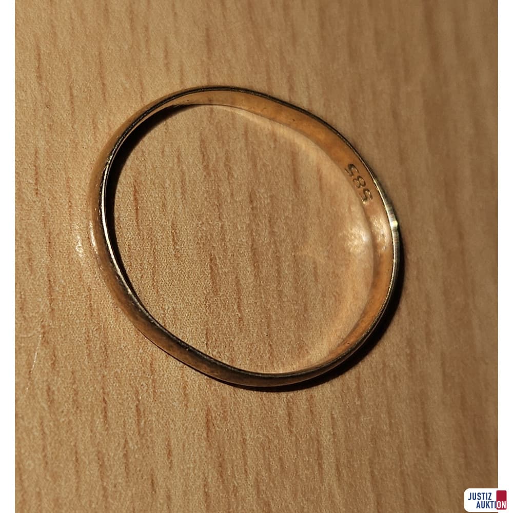 Ring made of 585 gold