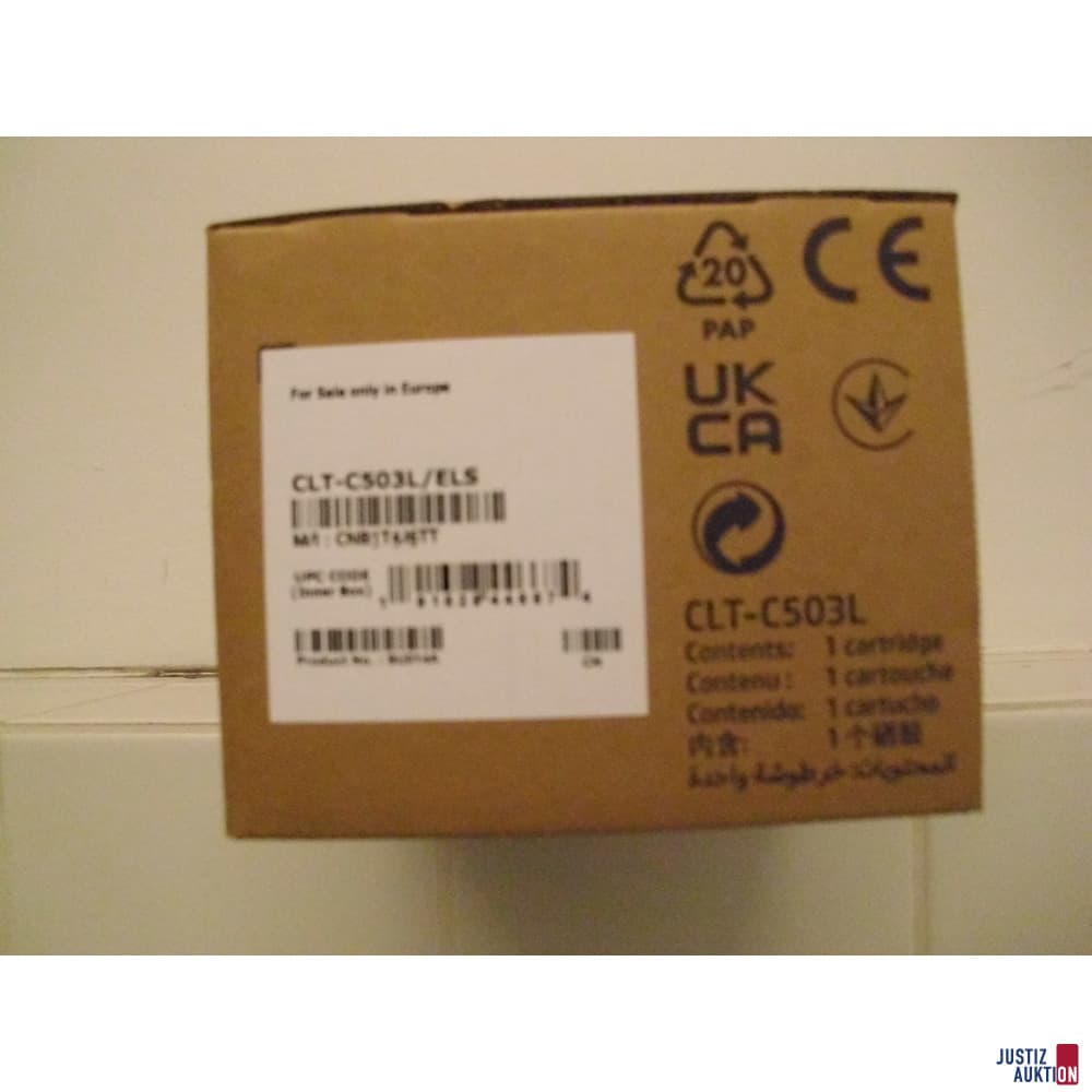 HP/Samsung Toner Cartridge CLT-C503L Cyan