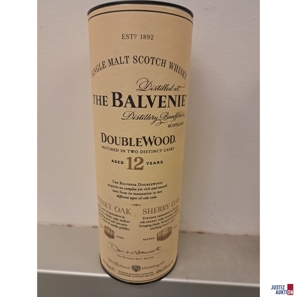 9x WHISKY Balvenie