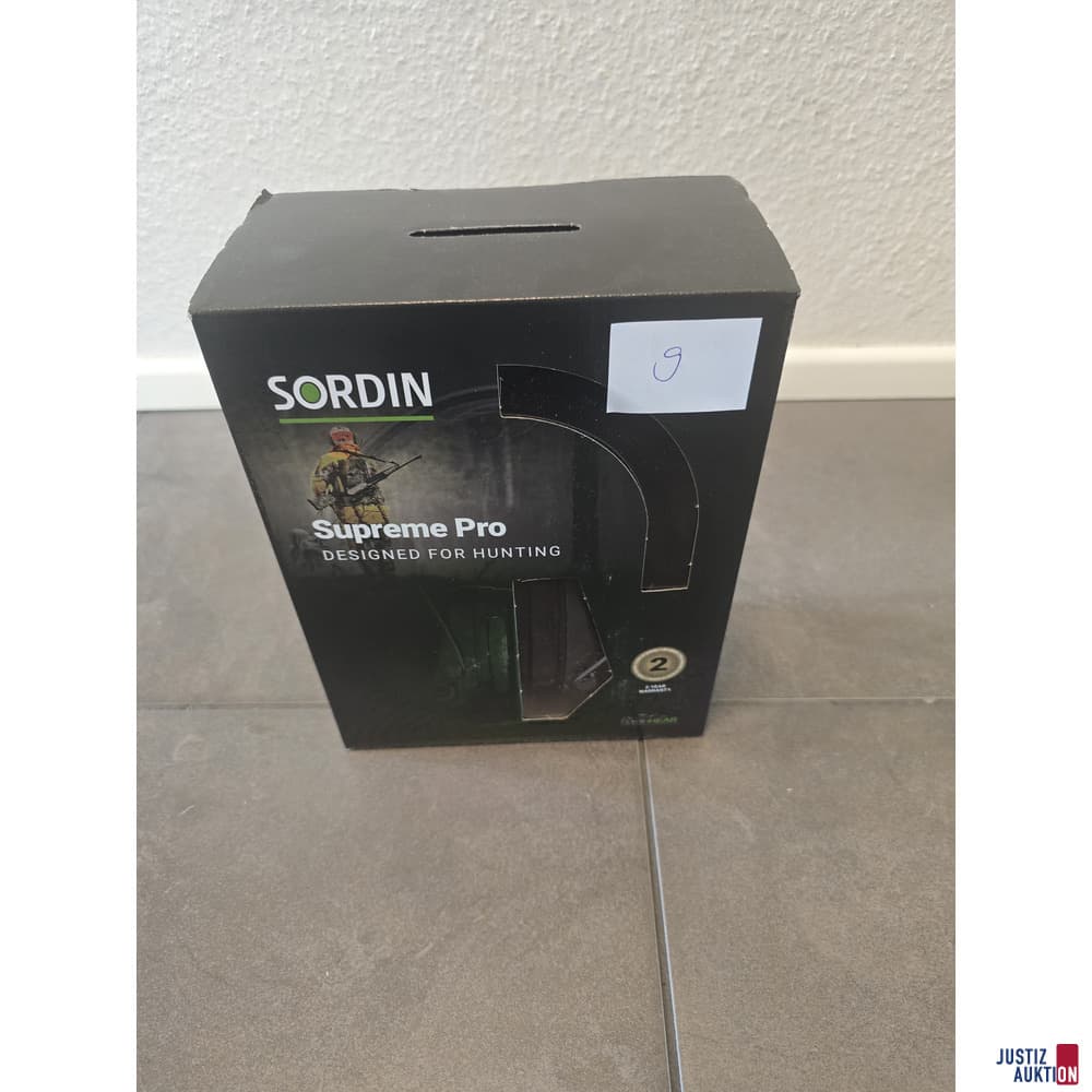 Sordin Supreme Pro – Electronic Ear Protection