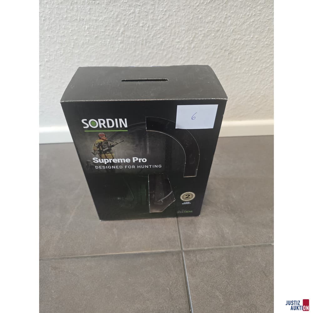 Sordin Supreme Pro – Electronic Ear Cup Hearing Protection