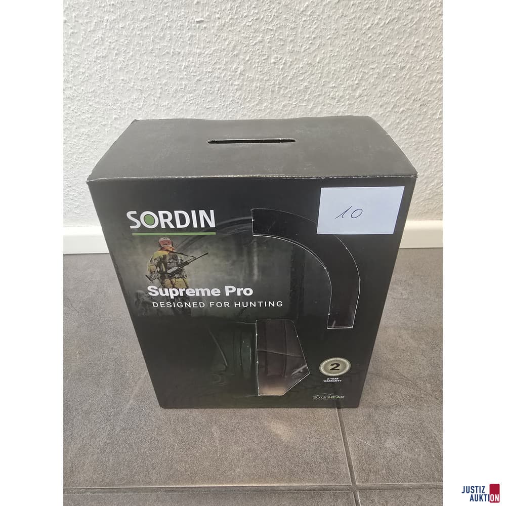 Sordin Supreme Pro – Electronic Ear Protection