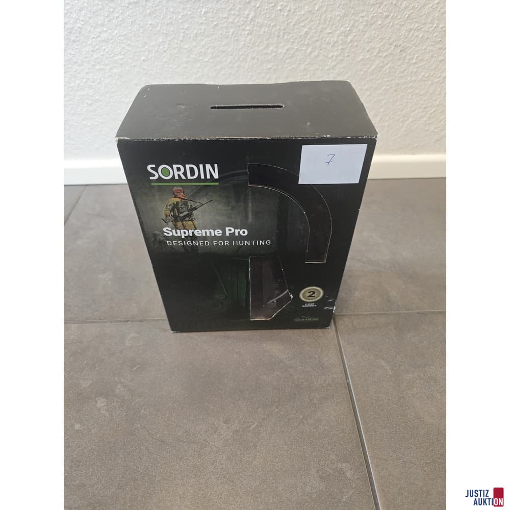 Sordin Supreme Pro – Electronic Ear Cup Hearing Protection