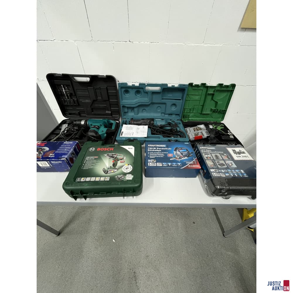 Mixed Lot of Tools from Various Brands