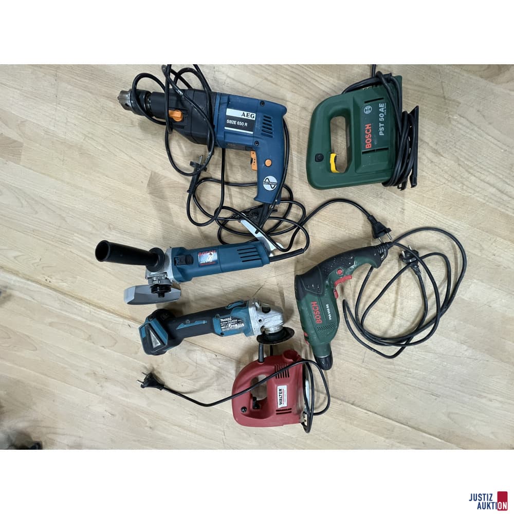 Mixed Lot of Power Tools