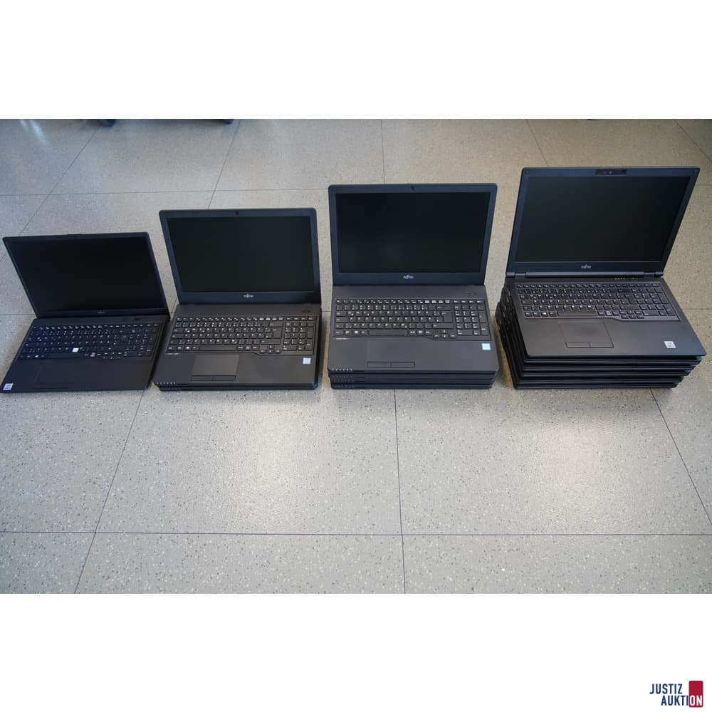 13 Fujitsu Notebooks (Various Models)